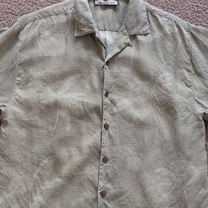 Tommy Bahama Palm Mens Medium Button Front Shirt